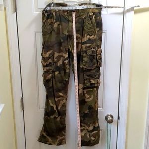 MEN'S L.A.B CAMOUFLAGE CARGO PANTS 32X32